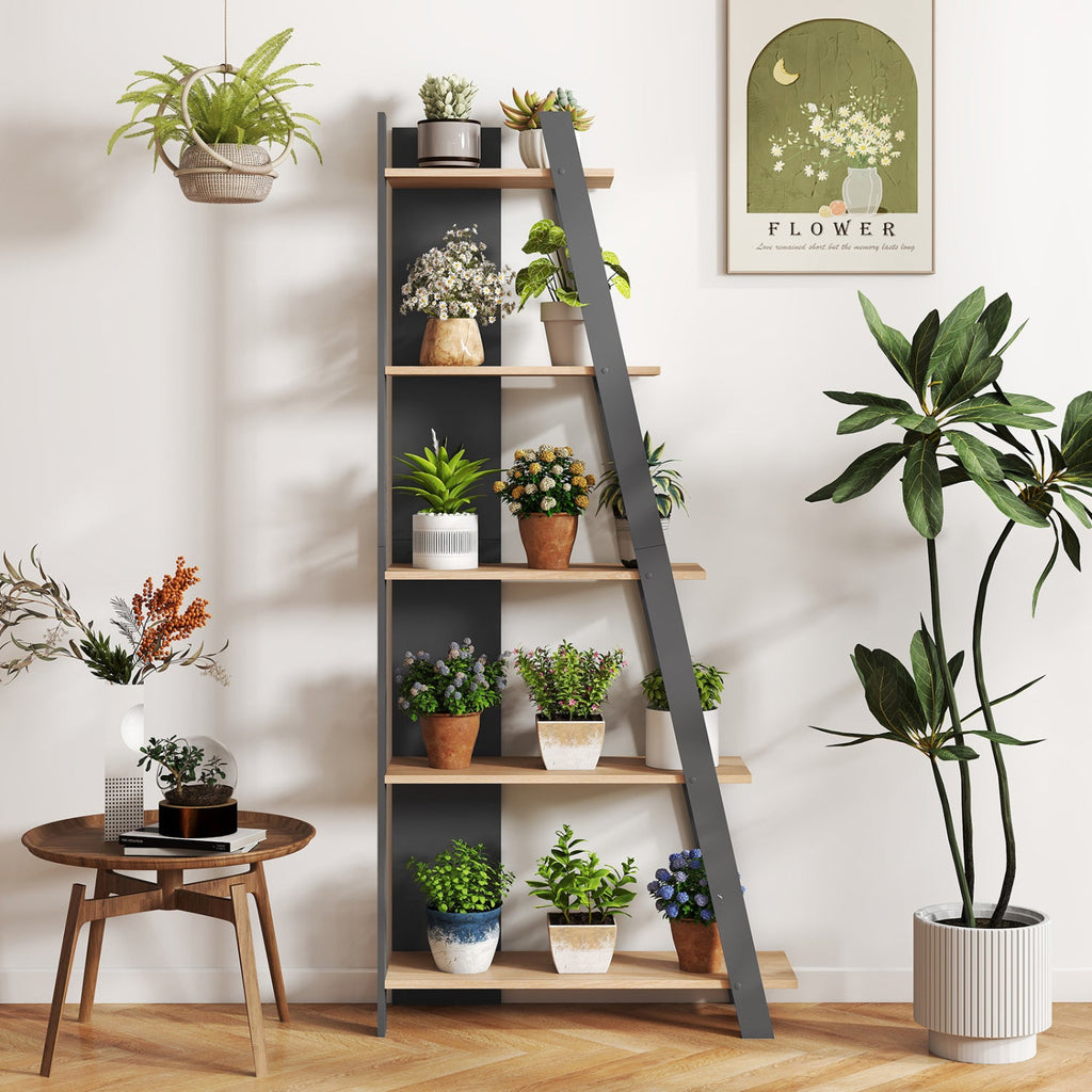 The Vertical 5-Tier Bookshelf, 79" Tall
