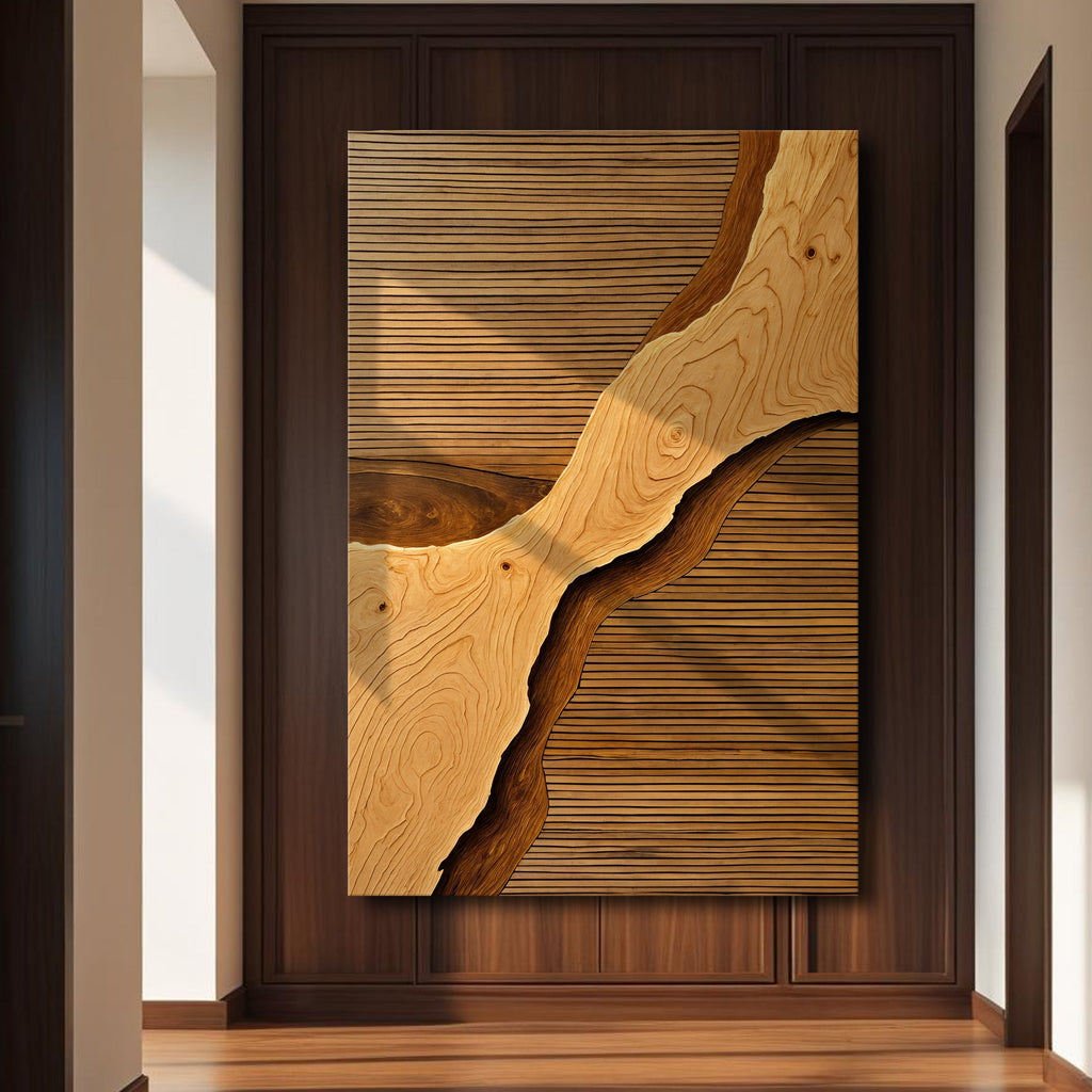 Wood Rift - Wall Art