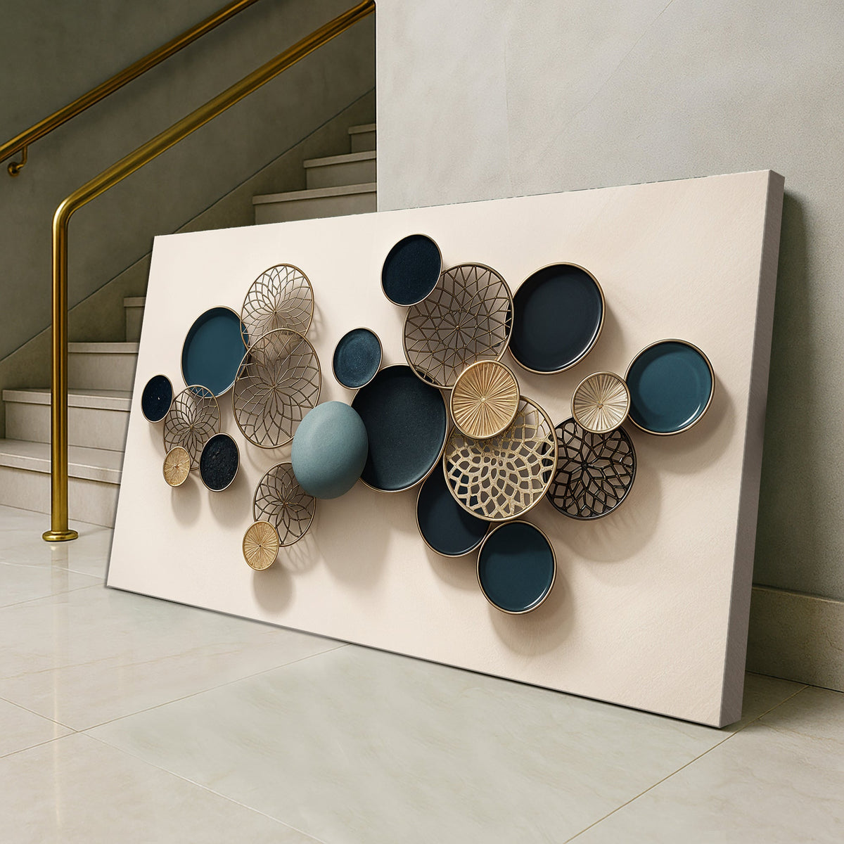 Lotus Leaf- Abstract Wall Art