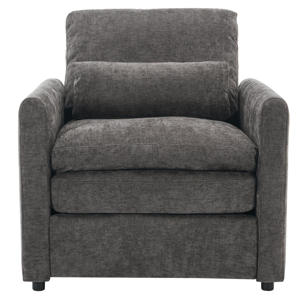 Cozy Upholstered Cushion Armchair