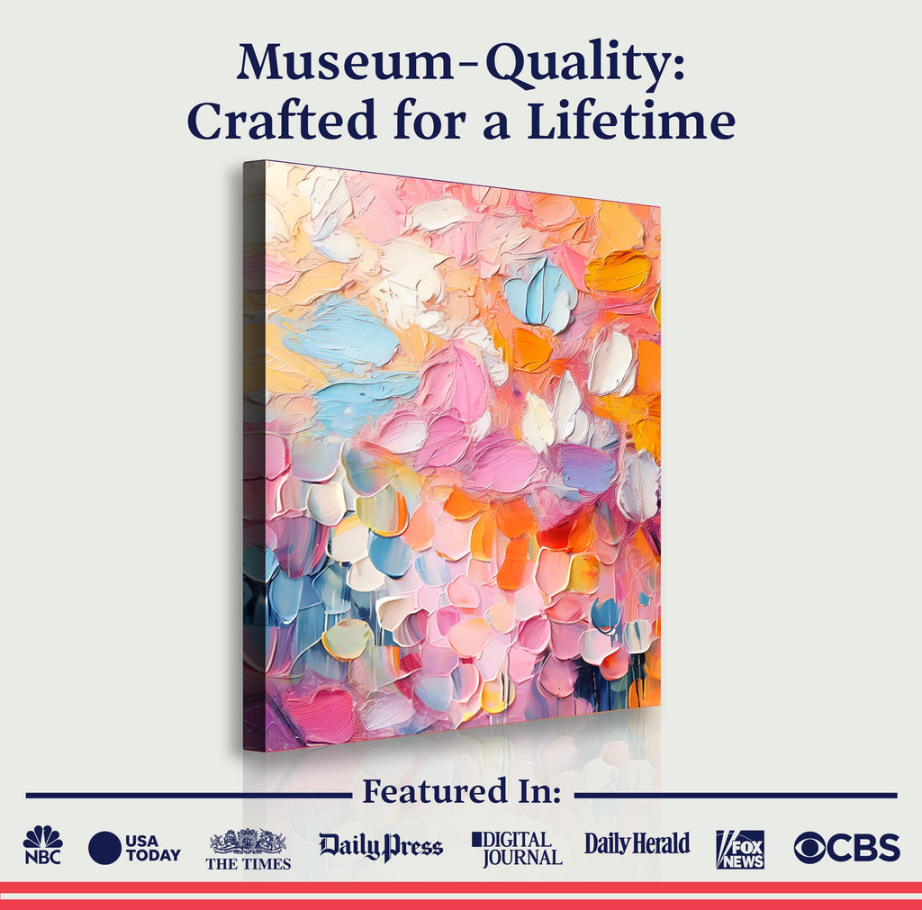 Blooming Rhapsody - Abstract Wall Art