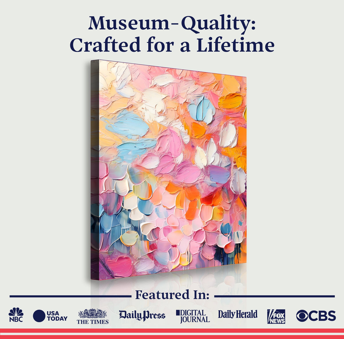 Blooming Rhapsody - Abstract Wall Art