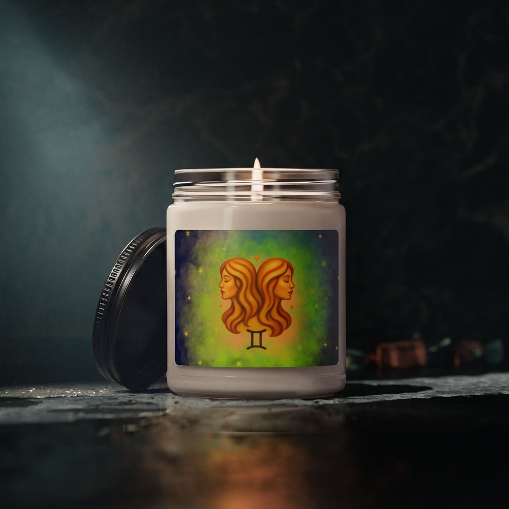 Gemini Soy Candle – Curious & Adaptable, 9 oz