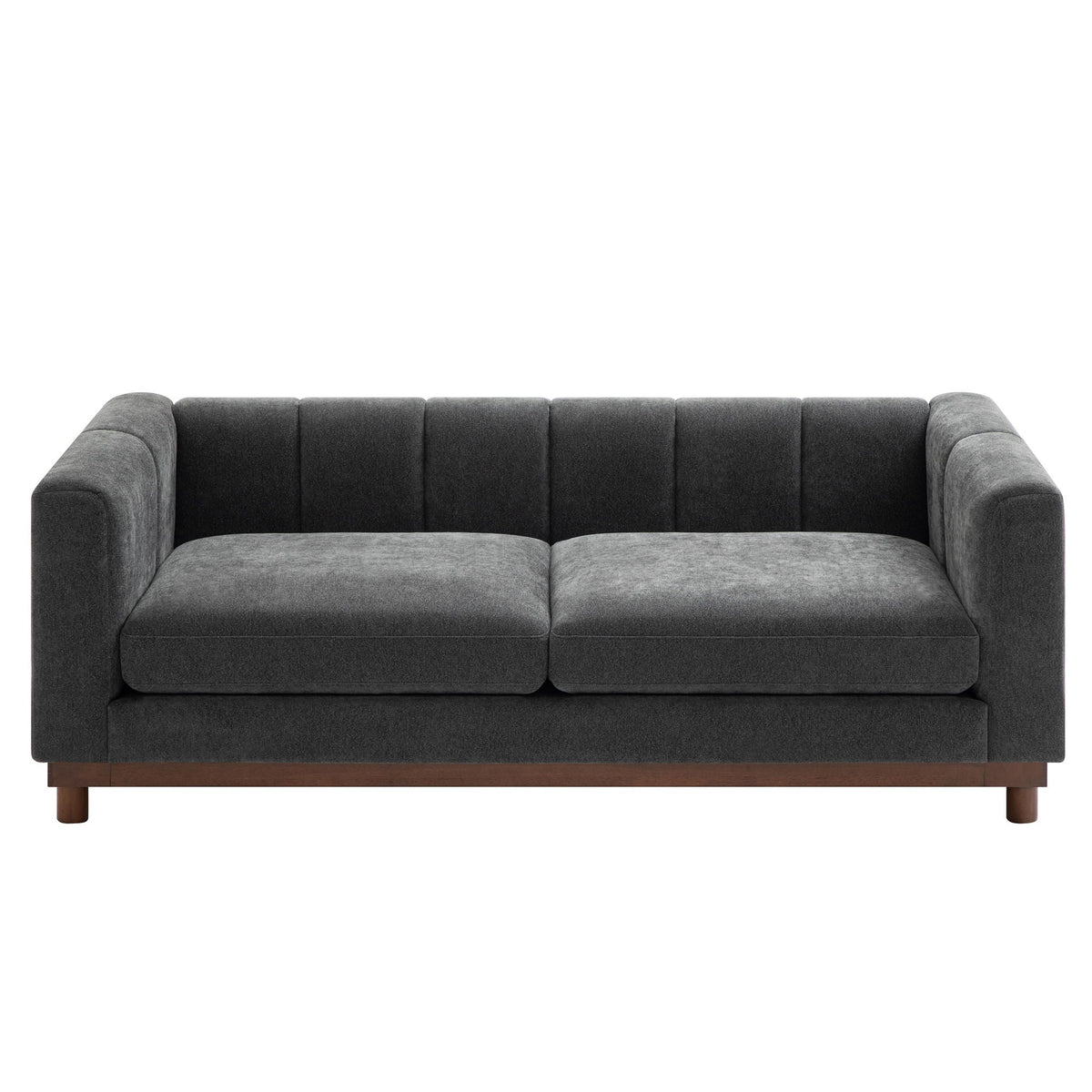 Plush Loveseat Sofa For Living Room