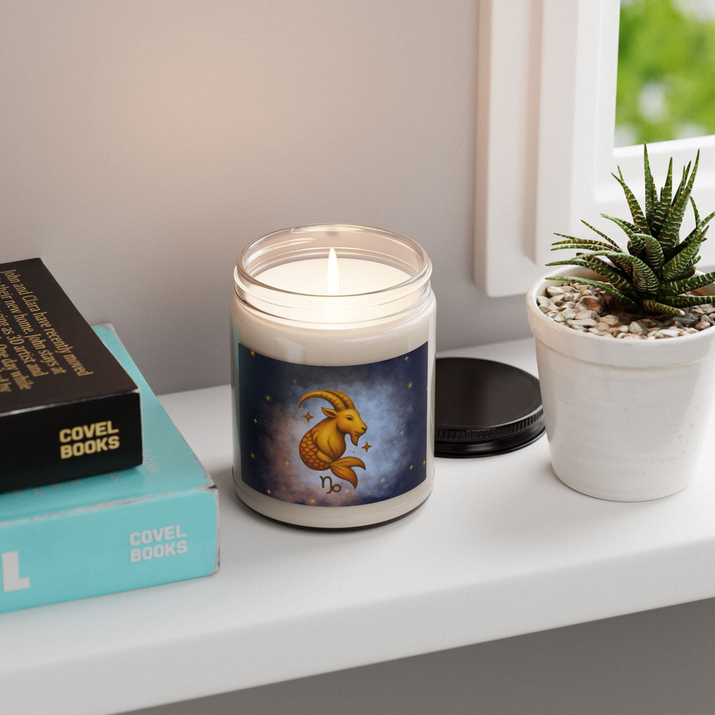 Capricorn Soy Candle – Hardworking & Structured, 9 oz