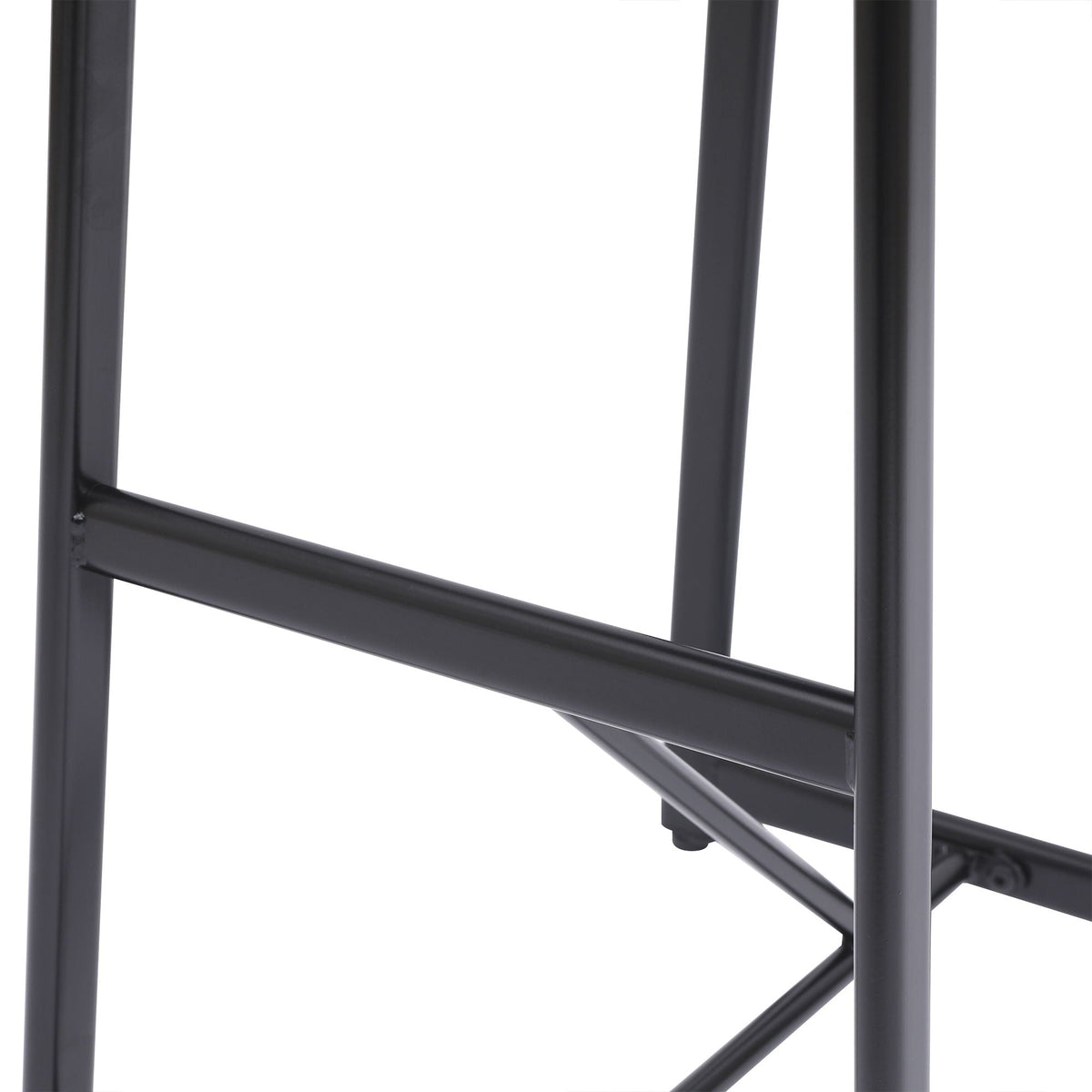 Modern Bar Stools with Backrest – Set of 3