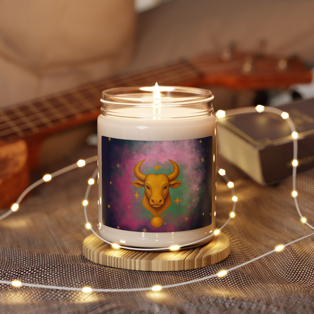 Taurus Soy Candle – Steady & Reliable, 9 oz