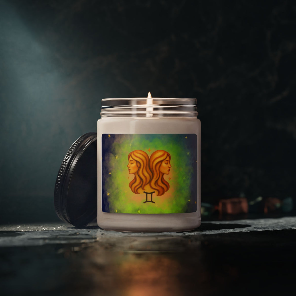 Gemini Soy Candle – Curious & Adaptable, 9 oz