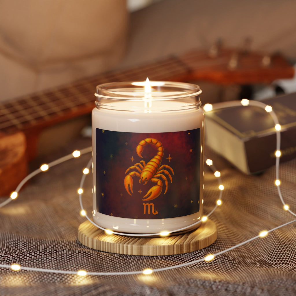 Scorpio Soy Candle – Intense & Loyal, 9 oz