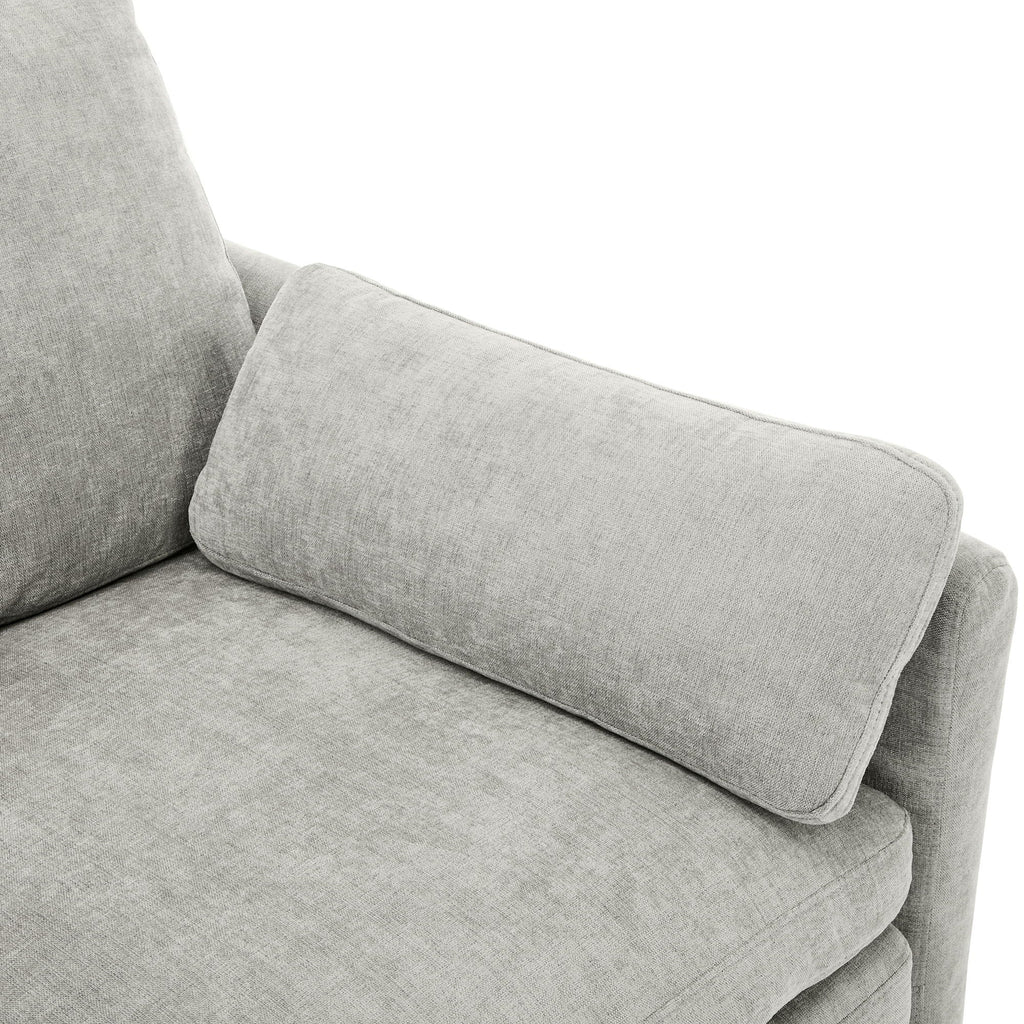 Cozy Upholstered Cushion Armchair