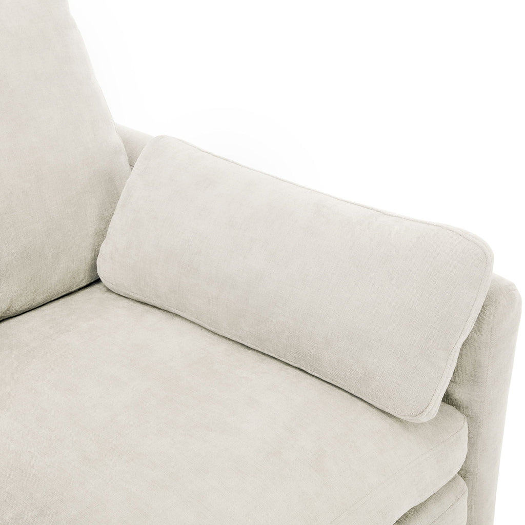 Cozy Upholstered Cushion Armchair