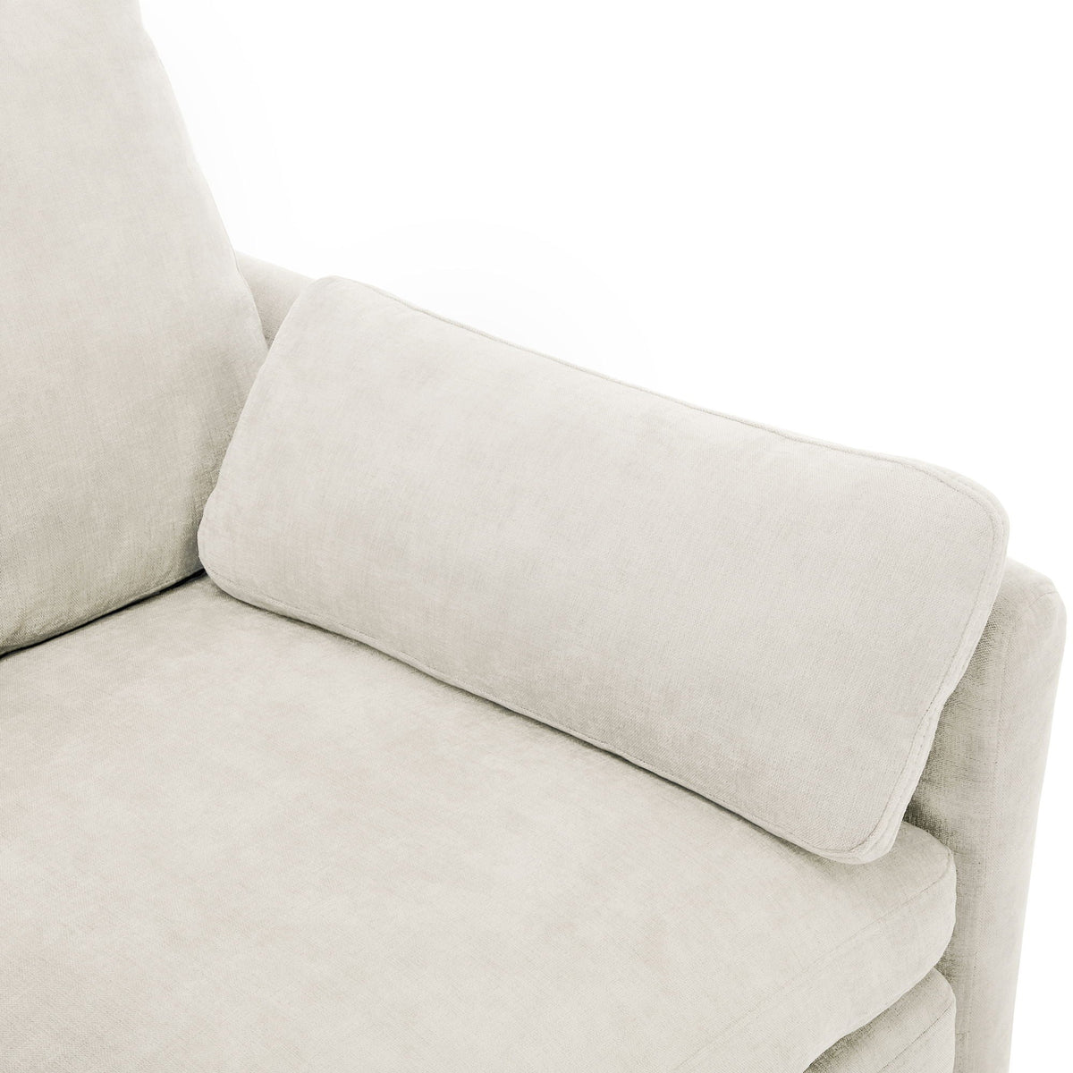 Cozy Upholstered Cushion Armchair