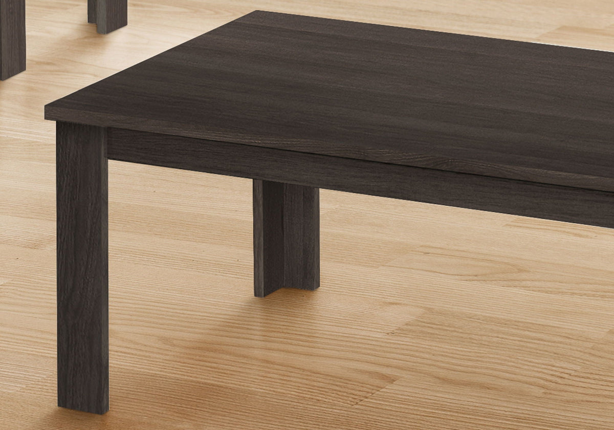 Oak Pub Accent Table Set-1 Coffee Table & 2 End Tables