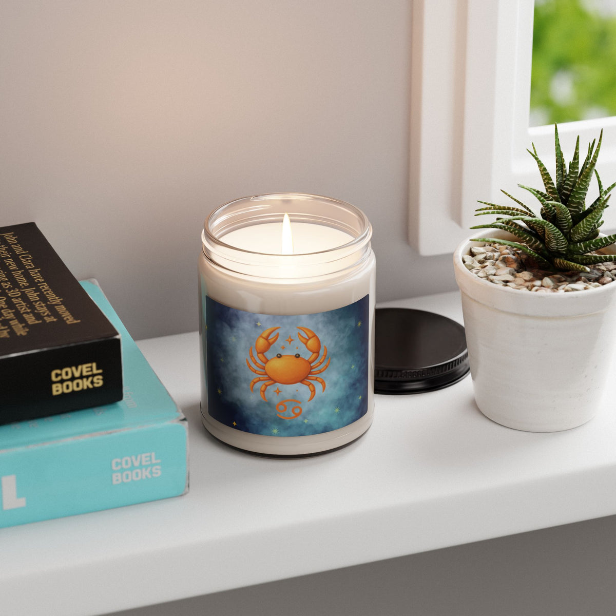 Cancer Soy Candle – Intuitive & Caring, 9 oz