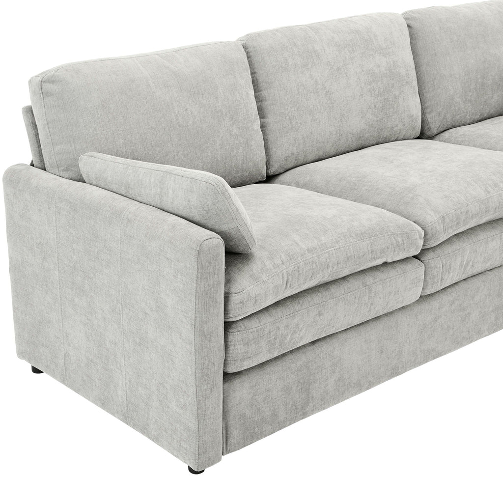 Cozy Upholstered Cushion Armchair