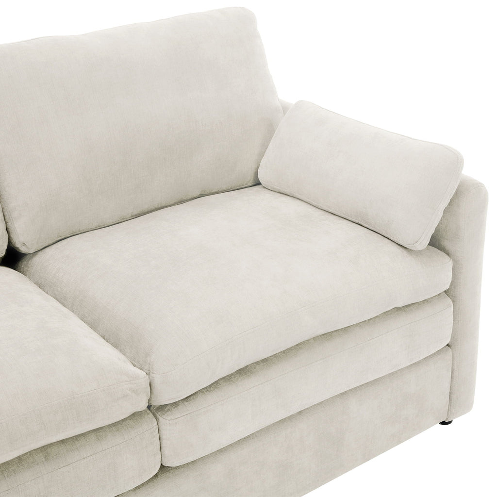 Cozy Upholstered Cushion Armchair