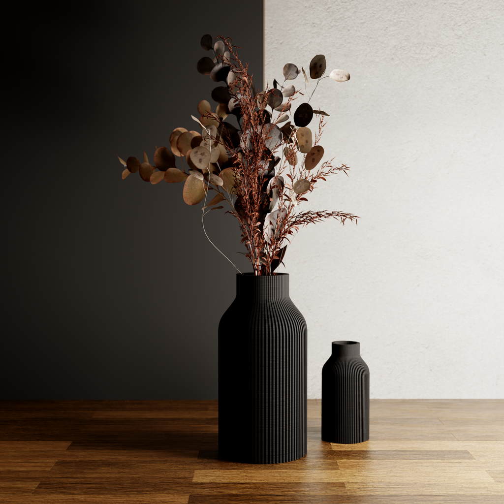 The Bottle Decorative Vase-Made with Eco-Friendly Materials