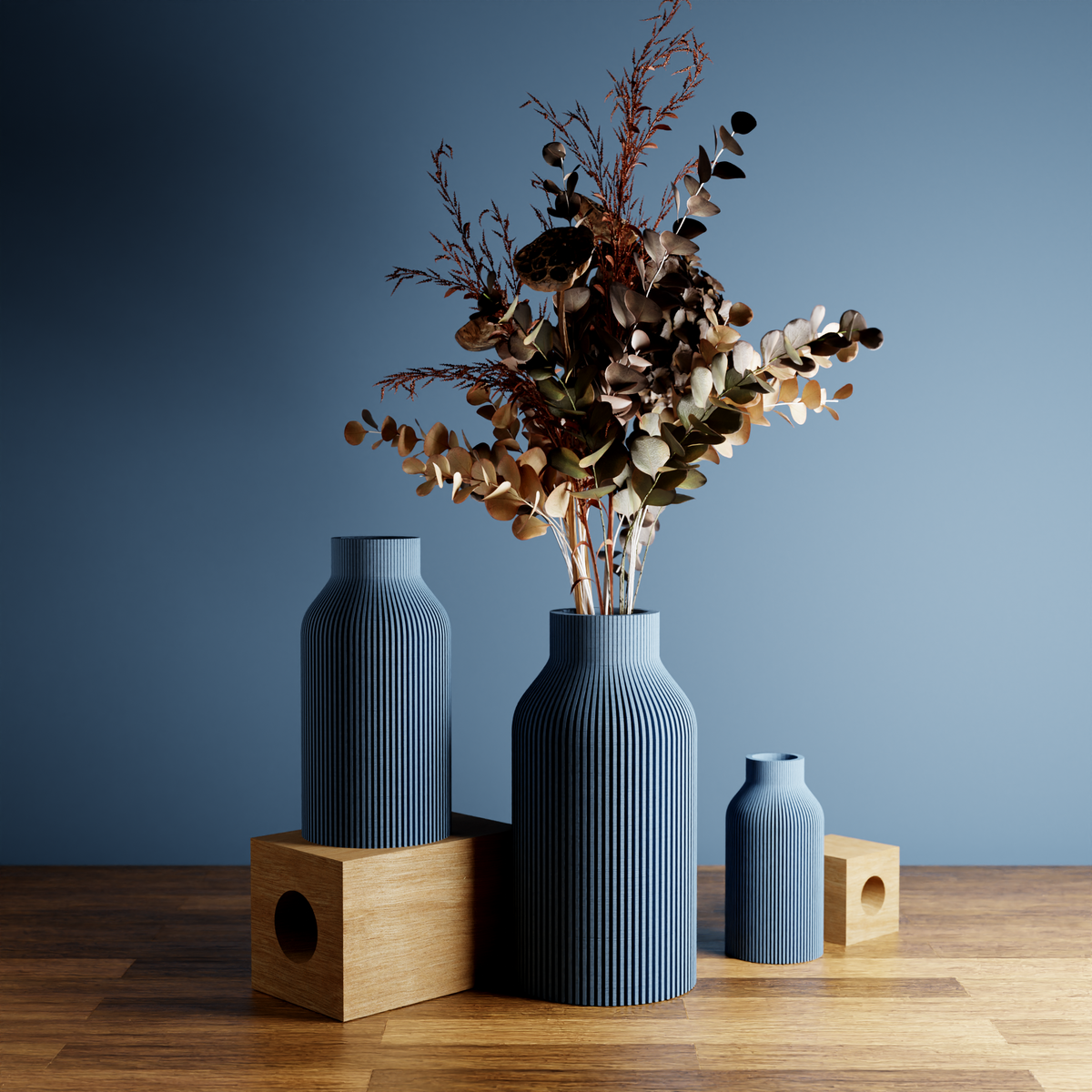 The Bottle Decorative Vase-Made with Eco-Friendly Materials
