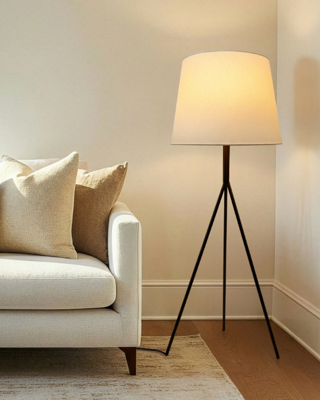 The Forge LED Floor Lamp-Adjustable Ambient Lighting