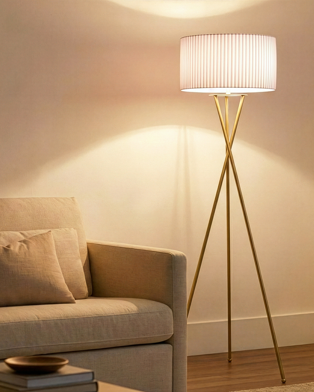 The Jaxon LED Floor Lamp-Eco Friendly Bulb Included