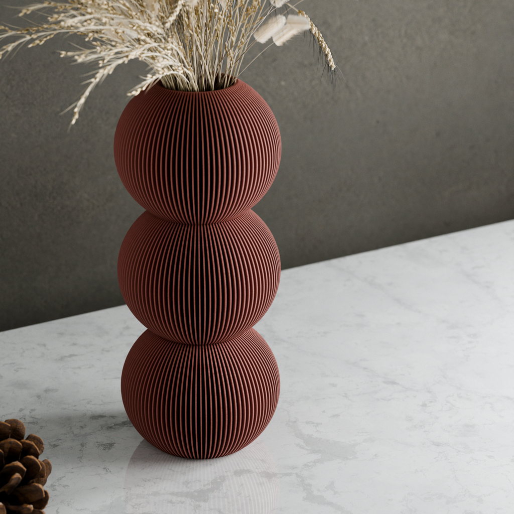 The Bubble Vase-Made with Plant-Based Materials