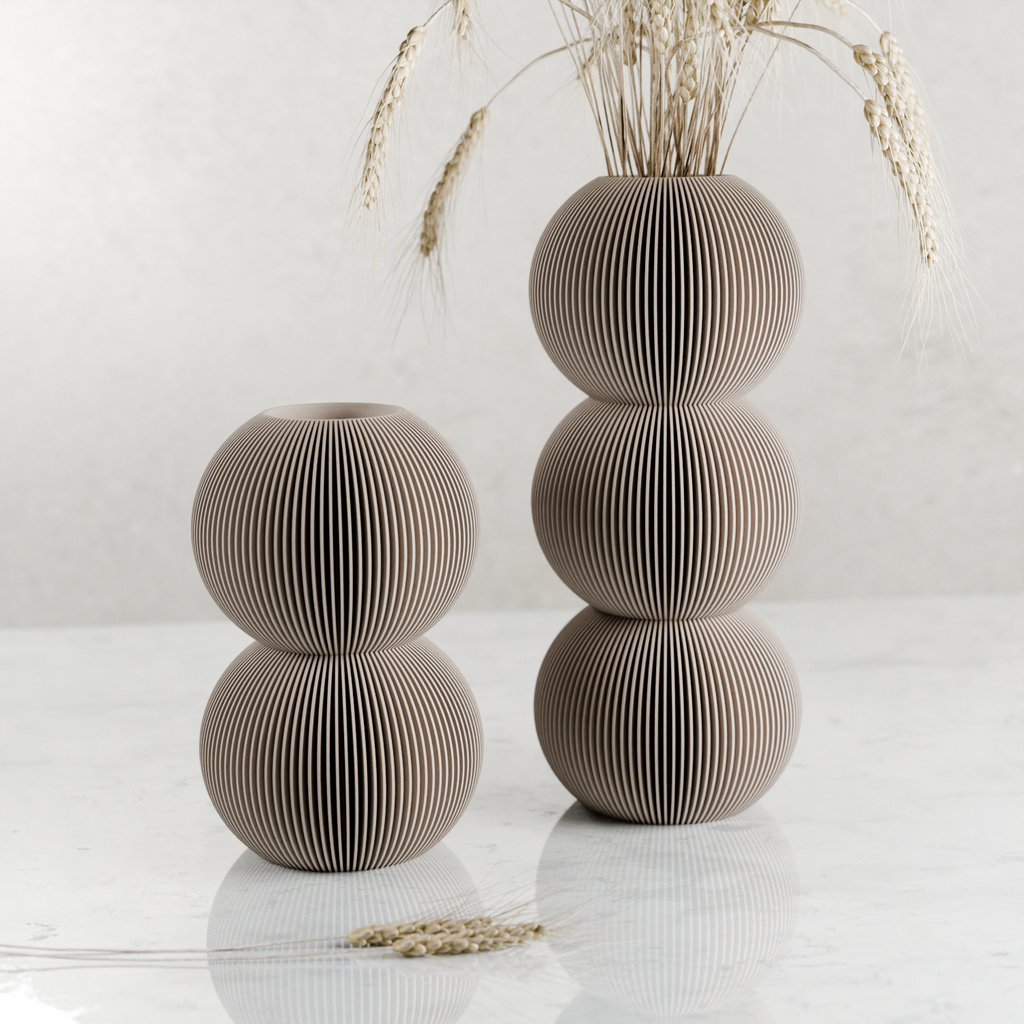 The Bubble Vase-Made with Plant-Based Materials
