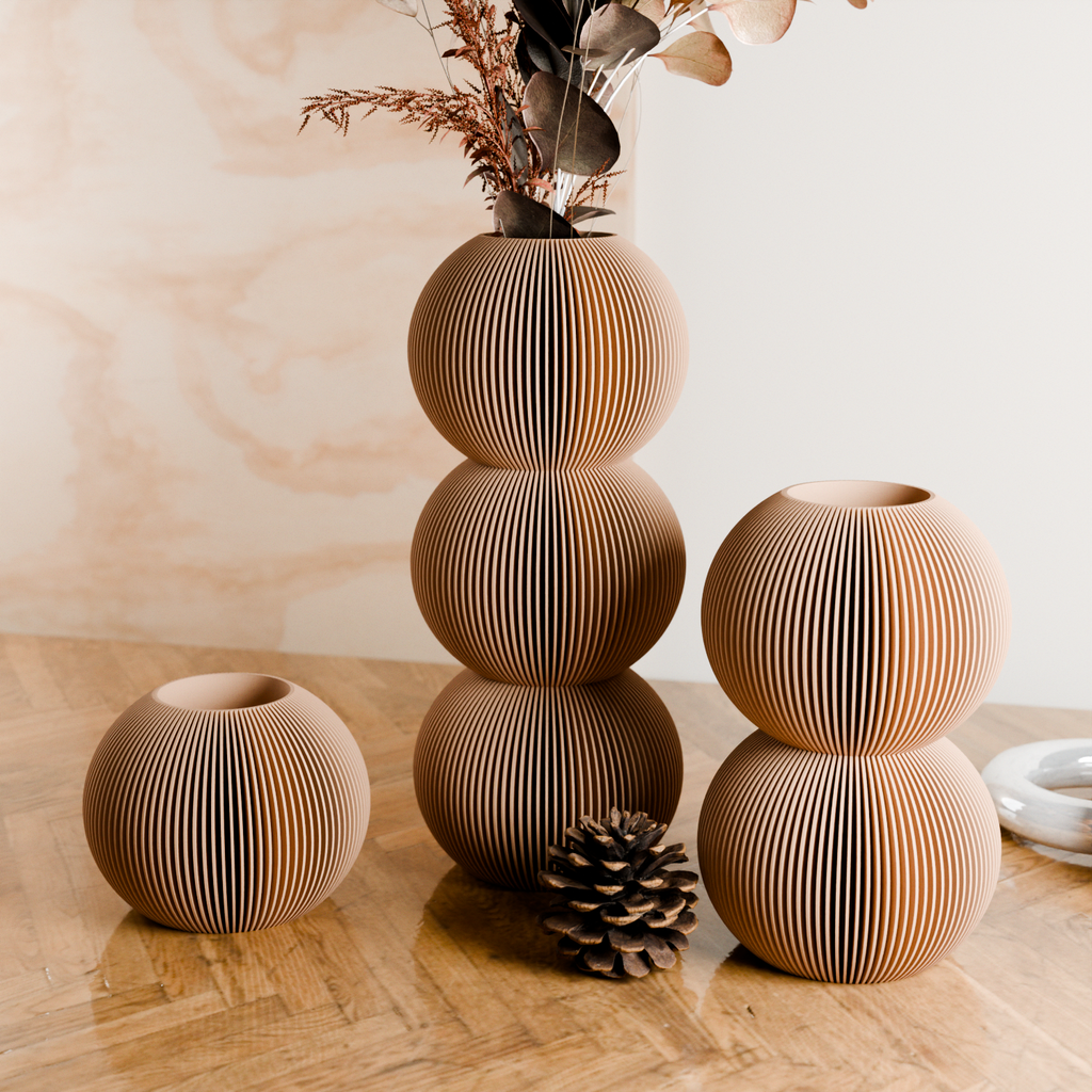 The Bubble Vase-Made with Plant-Based Materials