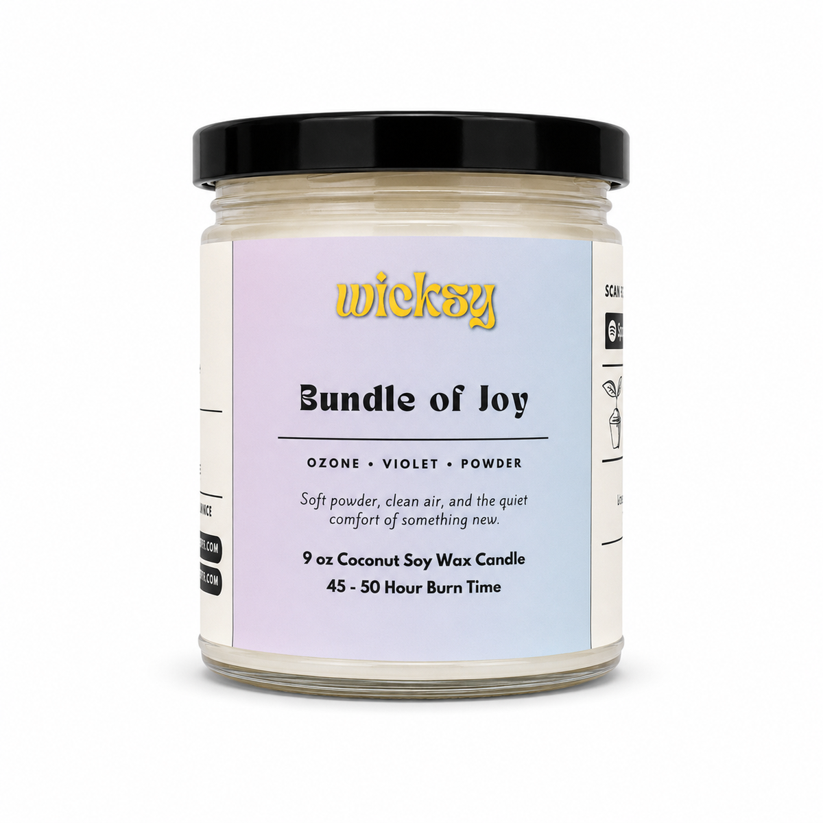 Wicksy Wildflower Soy Candle – A Little Magic in Every Jar