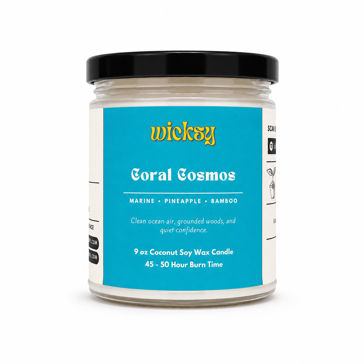 Wicksy Wildflower Soy Candle – A Little Magic in Every Jar
