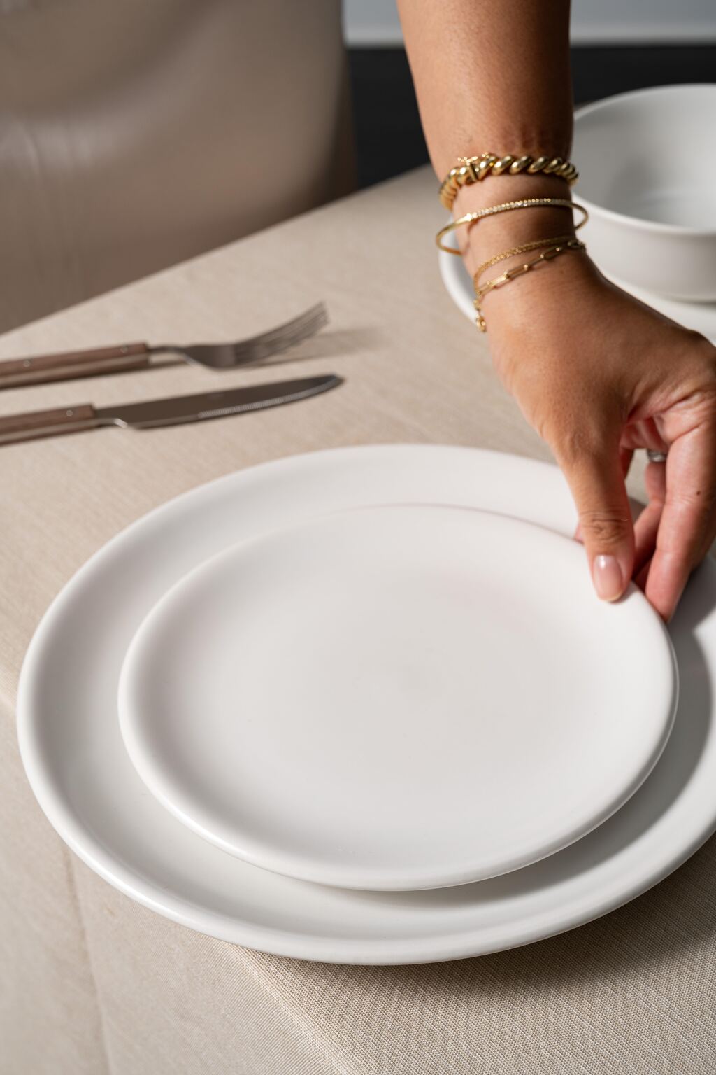The Petite Plate – Ceramic Side Plates, Set of 4