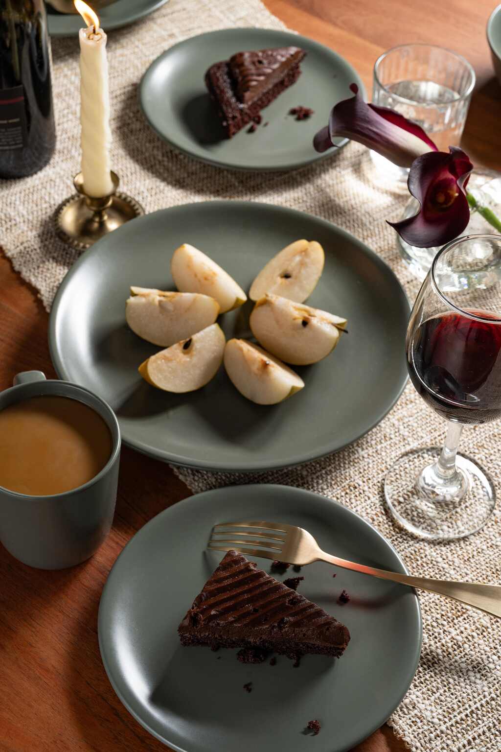 The Grande Plate – Ceramic Dinner Plates, Set of 4
