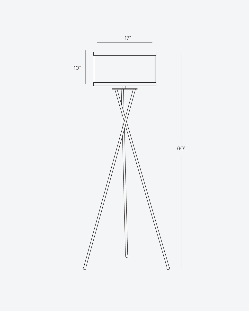 The Jaxon LED Floor Lamp-Eco Friendly Bulb Included