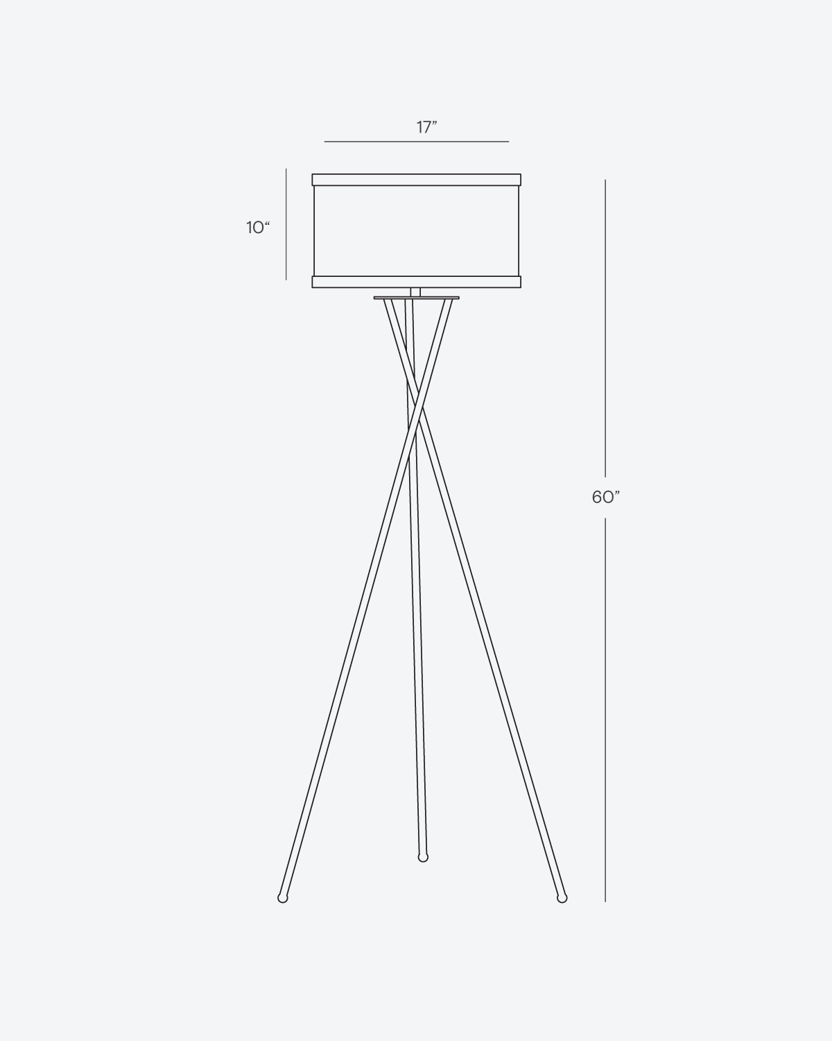 The Jaxon LED Floor Lamp-Eco Friendly Bulb Included