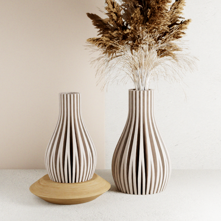 The Willow Vase-Made with Plant-Based Materials