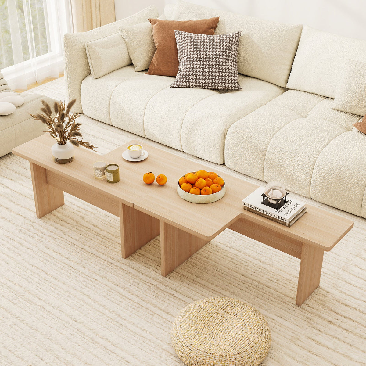The Modular Coffee Table-Set of 2