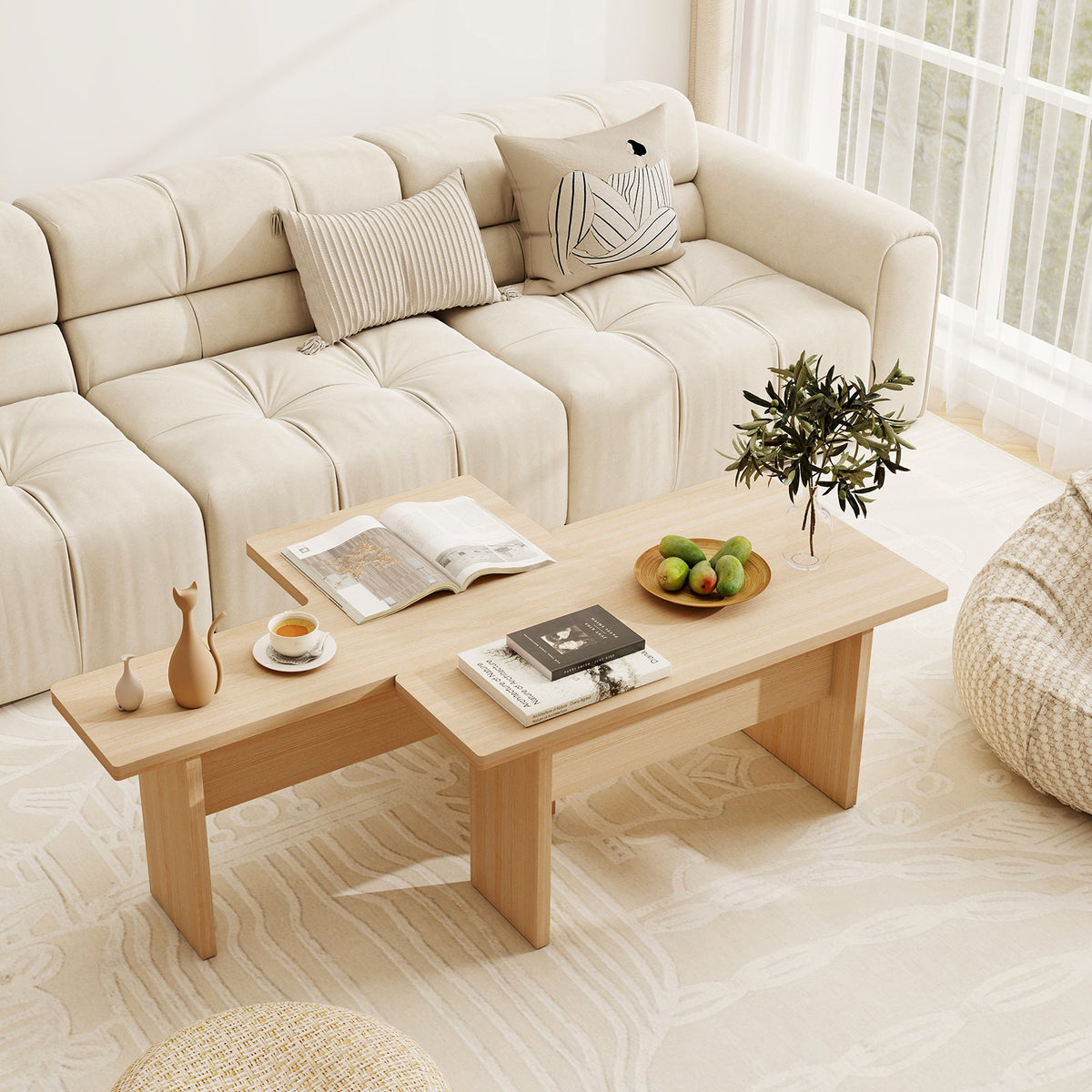 The Modular Coffee Table-Set of 2