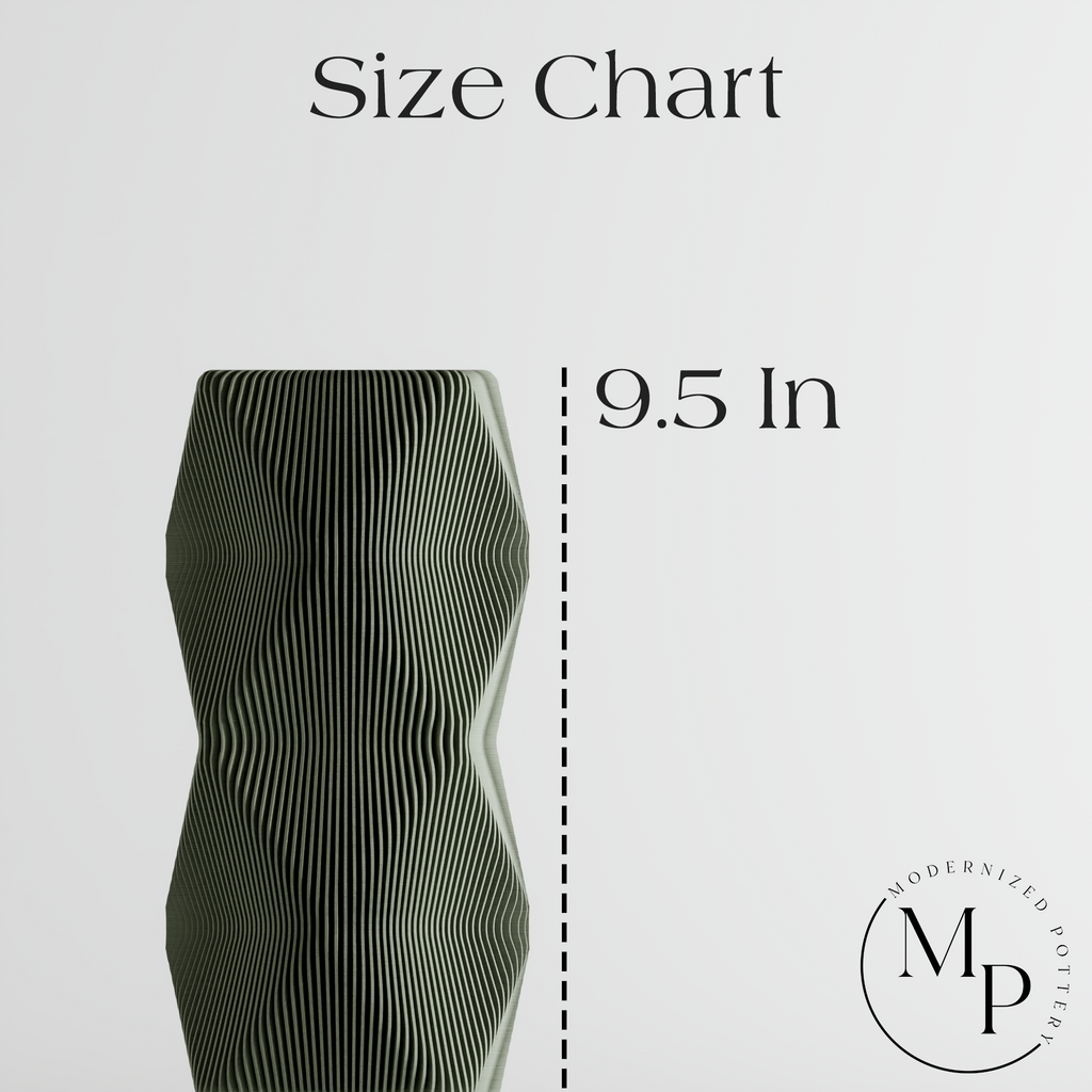 The Mountain Vase-Made with Plant-Based Materials