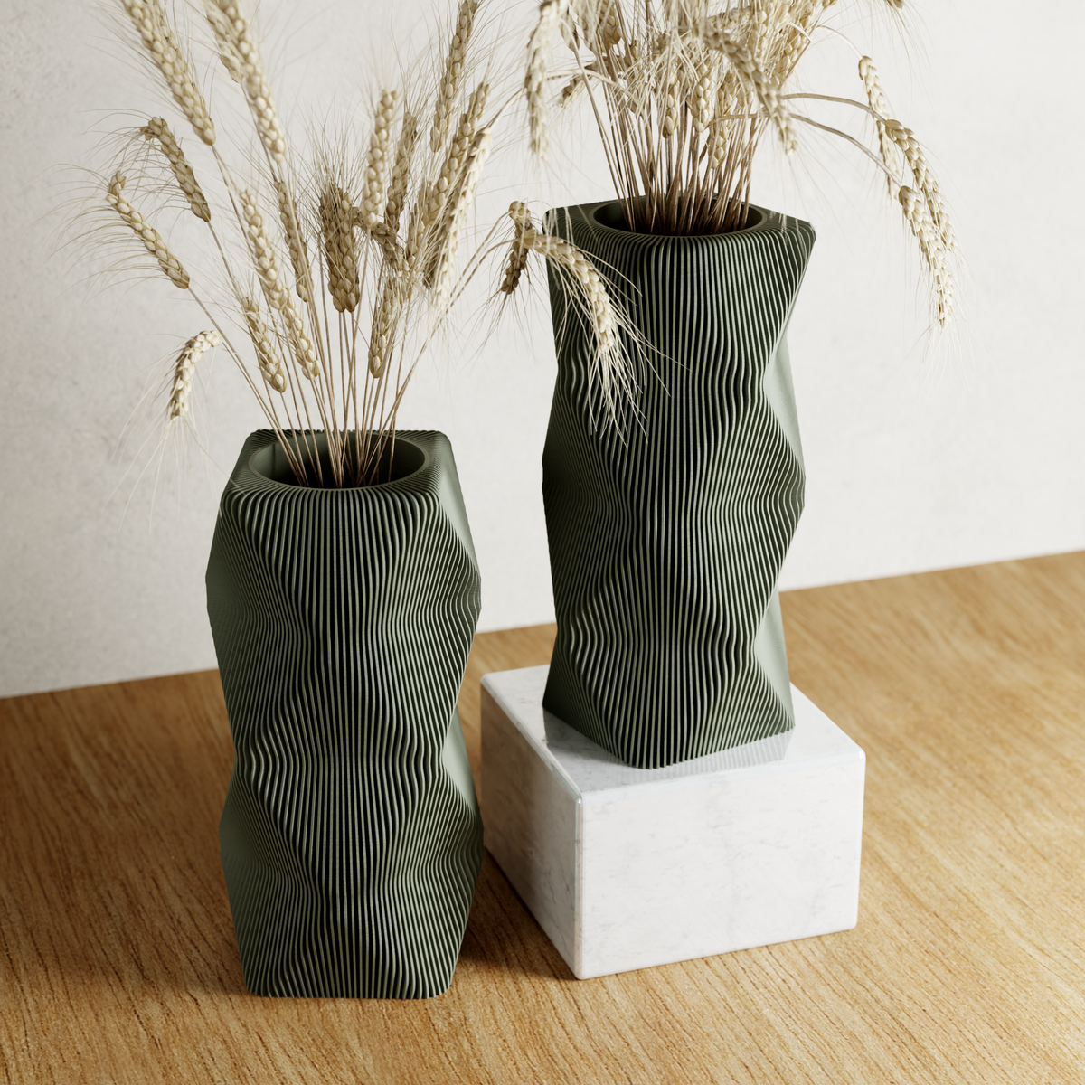 The Mountain Vase-Made with Plant-Based Materials