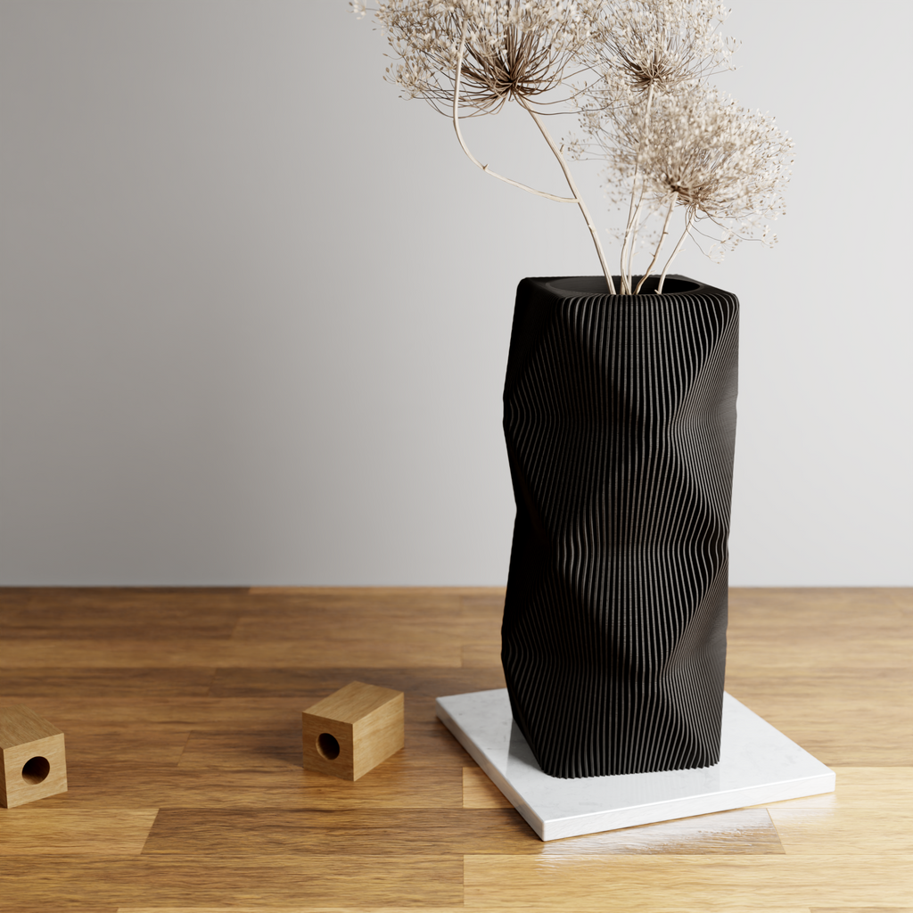 The Mountain Vase-Made with Plant-Based Materials