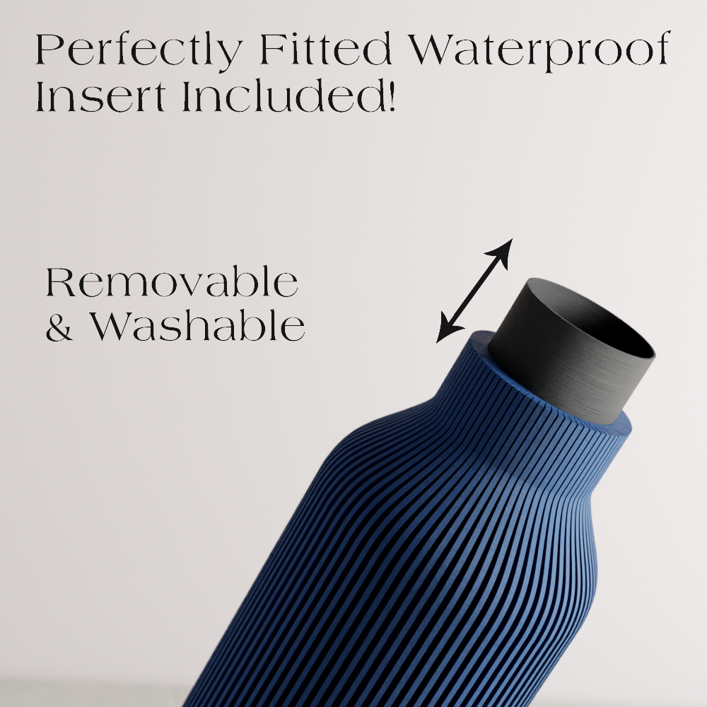 The Bottle Decorative Vase-Made with Eco-Friendly Materials