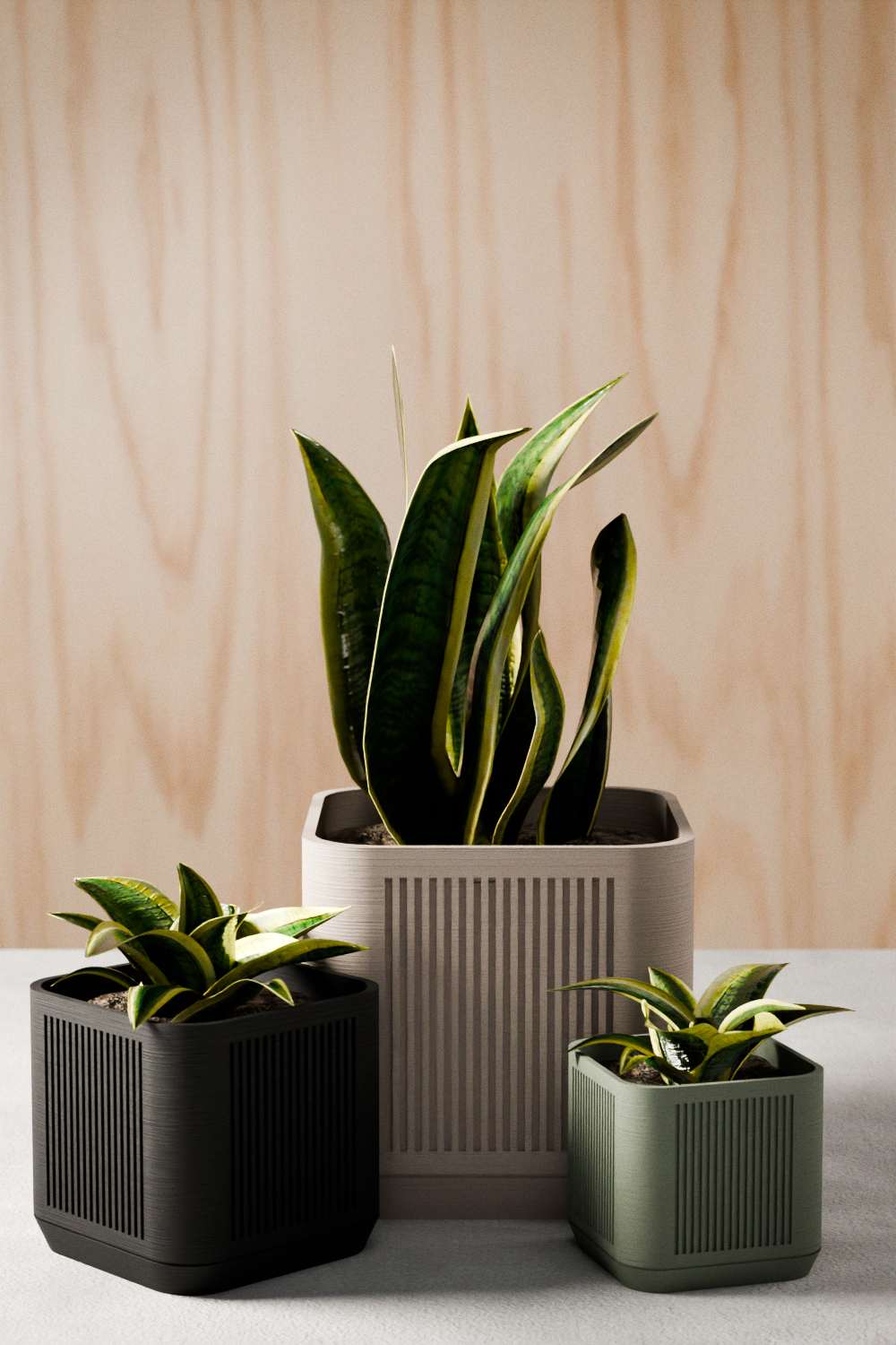 The Stack Planter-Made with Plant-Based Materials
