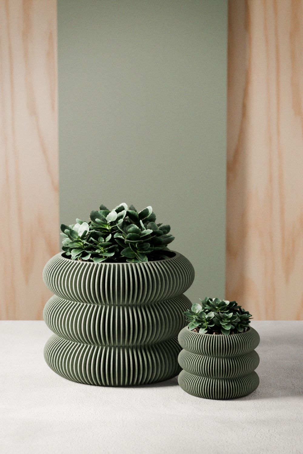 The Triple Bubbles Planter-Made with Plant-Based Materials