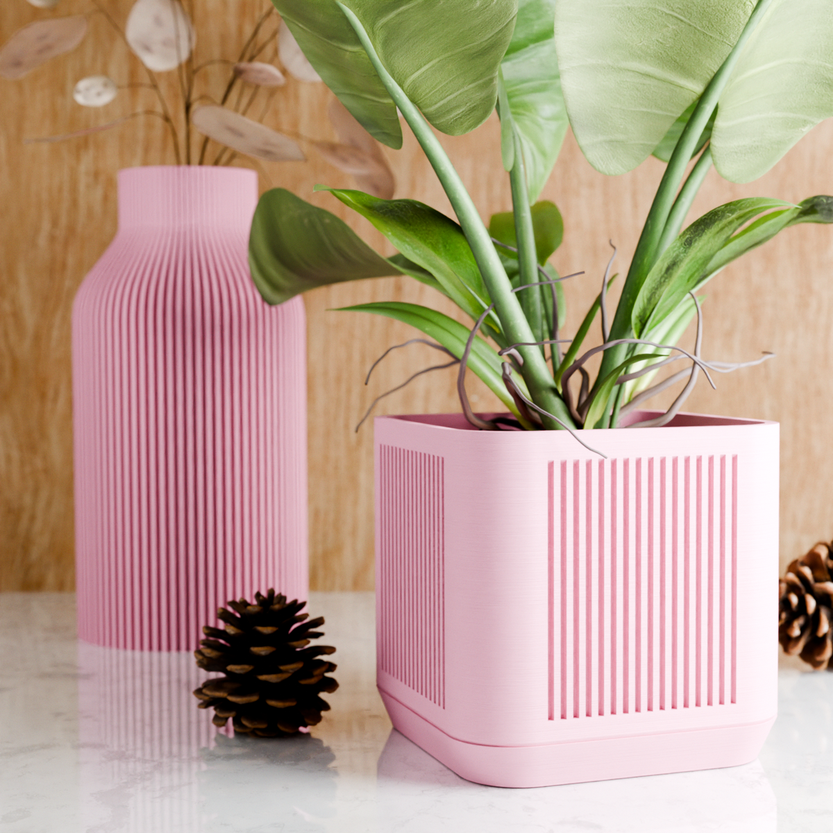 The Stack Planter-Made with Plant-Based Materials