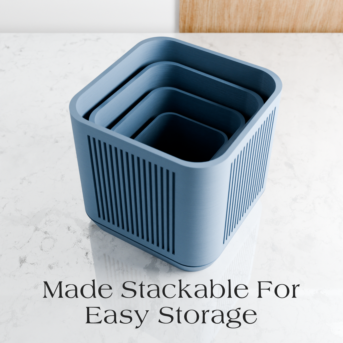 The Stack Planter-Made with Plant-Based Materials