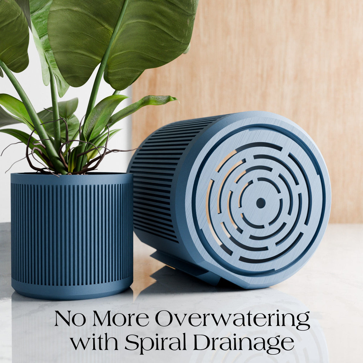 The Stream Wall Planter-Made with Plant-Based Materials