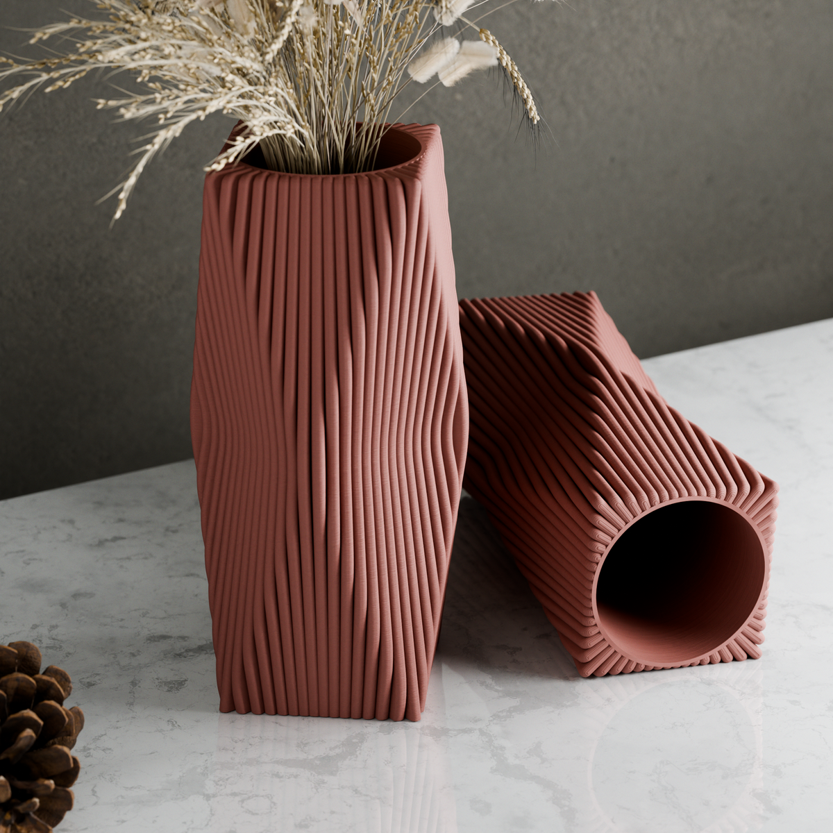 The Tides Vase-Made with Plant-Based Materials