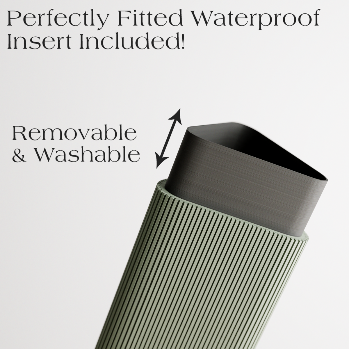 The Triangle Vase-Made with Plant-Based Materials