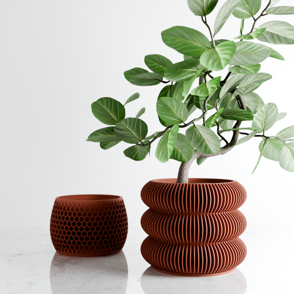 The Triple Bubbles Planter-Made with Plant-Based Materials
