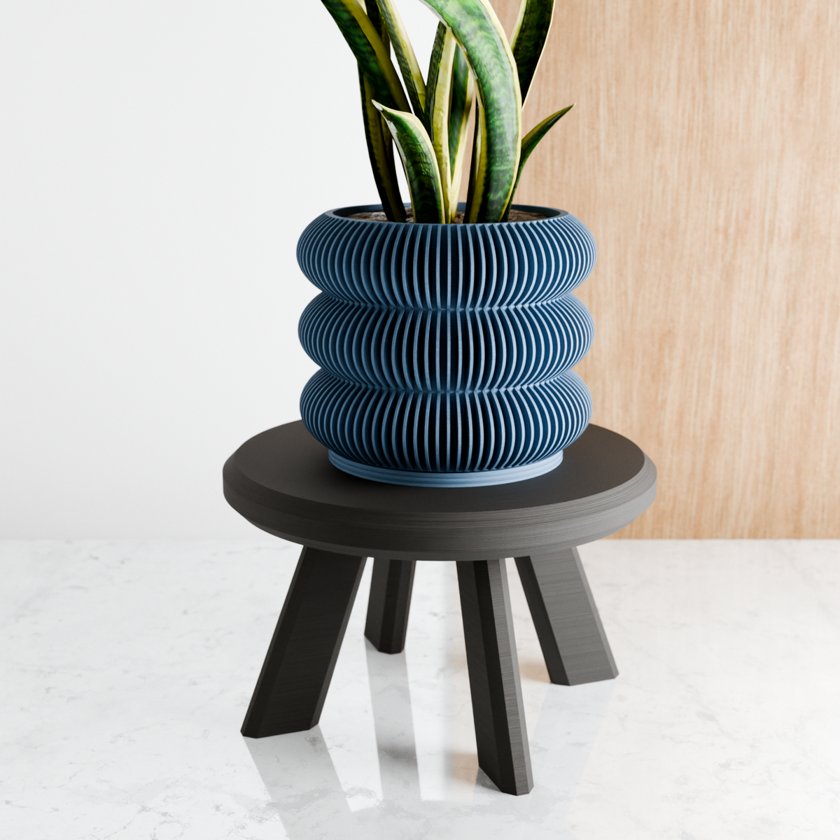 The Triple Bubbles Planter-Made with Plant-Based Materials