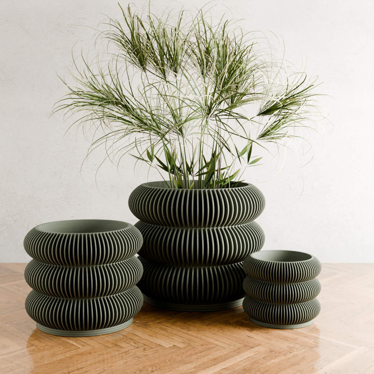 The Triple Bubbles Planter-Made with Plant-Based Materials